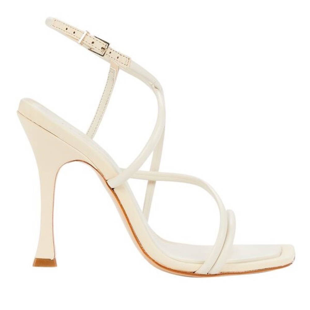 Schutz Lovi Leather Strappy Sandals
